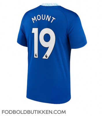 Chelsea Mason Mount #19 Hjemmebanetrøje 2022-23 Kortærmet